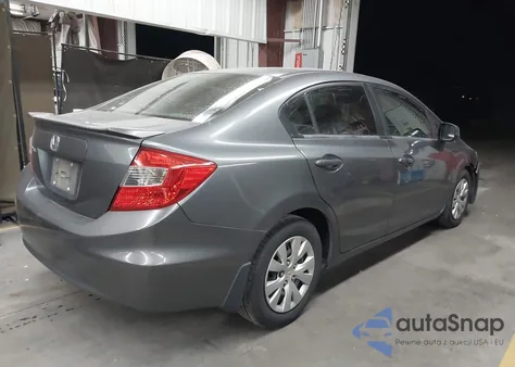 2012 Honda Civic Lx z USA, uszkodzony, nr VIN 19XFB2F52CE090413